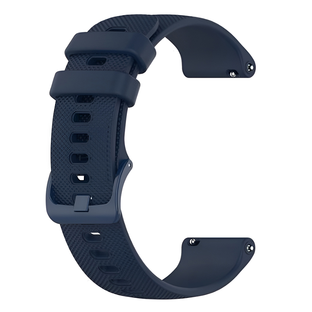 Каишка за Huawei Watch GT 4 (41mm)/W1/Honor Watch S1/Garmin Venu 2S/Vivoactive 4S - Techsuit Watchband 18mm (W006) - Син