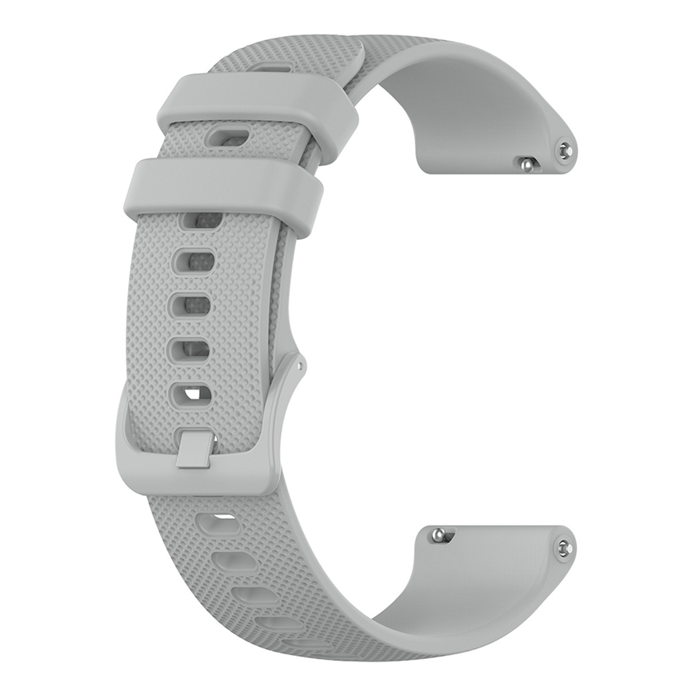 Каишка за Huawei Watch GT 4 (41mm)/W1/Honor Watch S1/Garmin Venu 2S/Vivoactive 4S - Techsuit Watchband 18mm (W006) - Сив