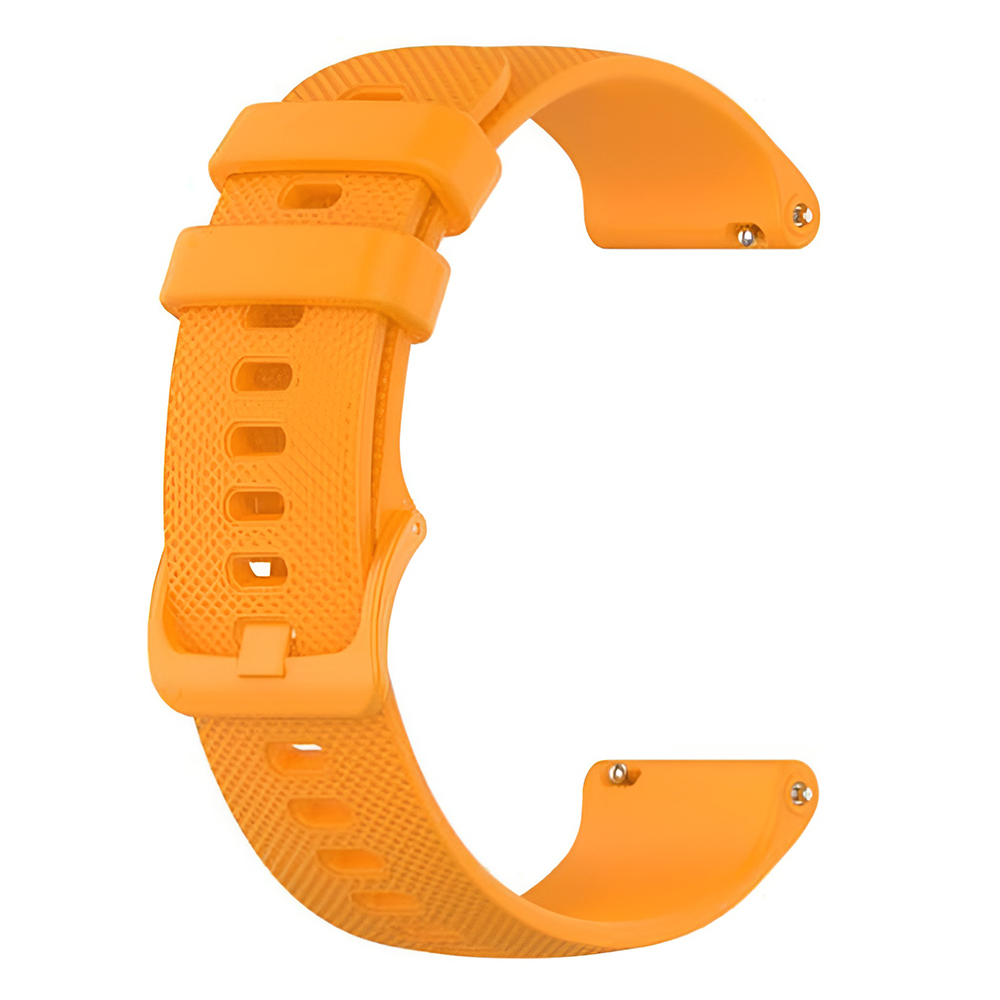 Каишка за часовник за Samsung Galaxy Watch 4/5/Active 2, Huawei Watch GT 3 (42 мм)/GT 3 Pro (43 мм) - Techsuit Каишка за часовник 20 мм (W006) - Оранжев