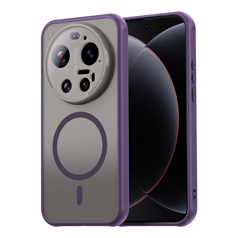 Калъф за Xiaomi 17 Ultra - Techsuit HaloFrost II MagSafe - Лилав