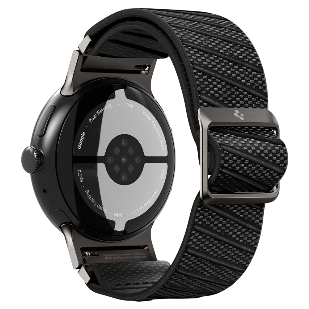 Каишка за Google Pixel Watch 3 / Watch 4 45mm - Spigen Lite Fit X (AMP11421) - Черен