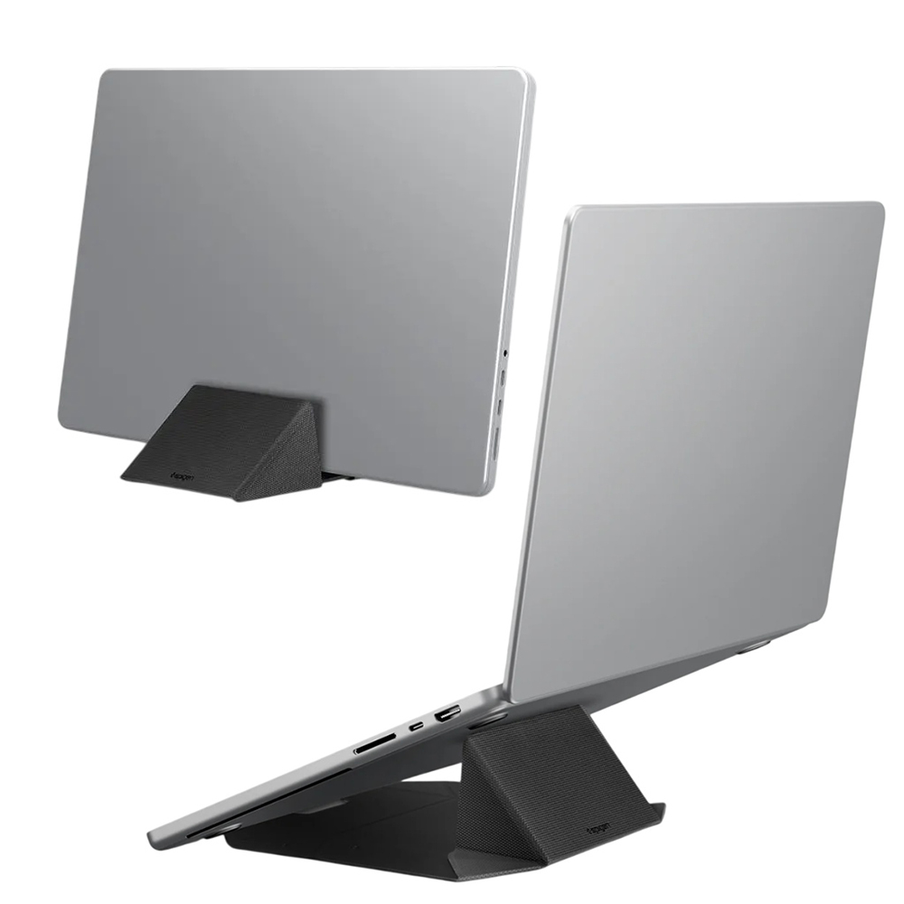 Регулируема стойка за лаптоп - Spigen Slim Fold LD201-S9 (AMP11118) - Черна