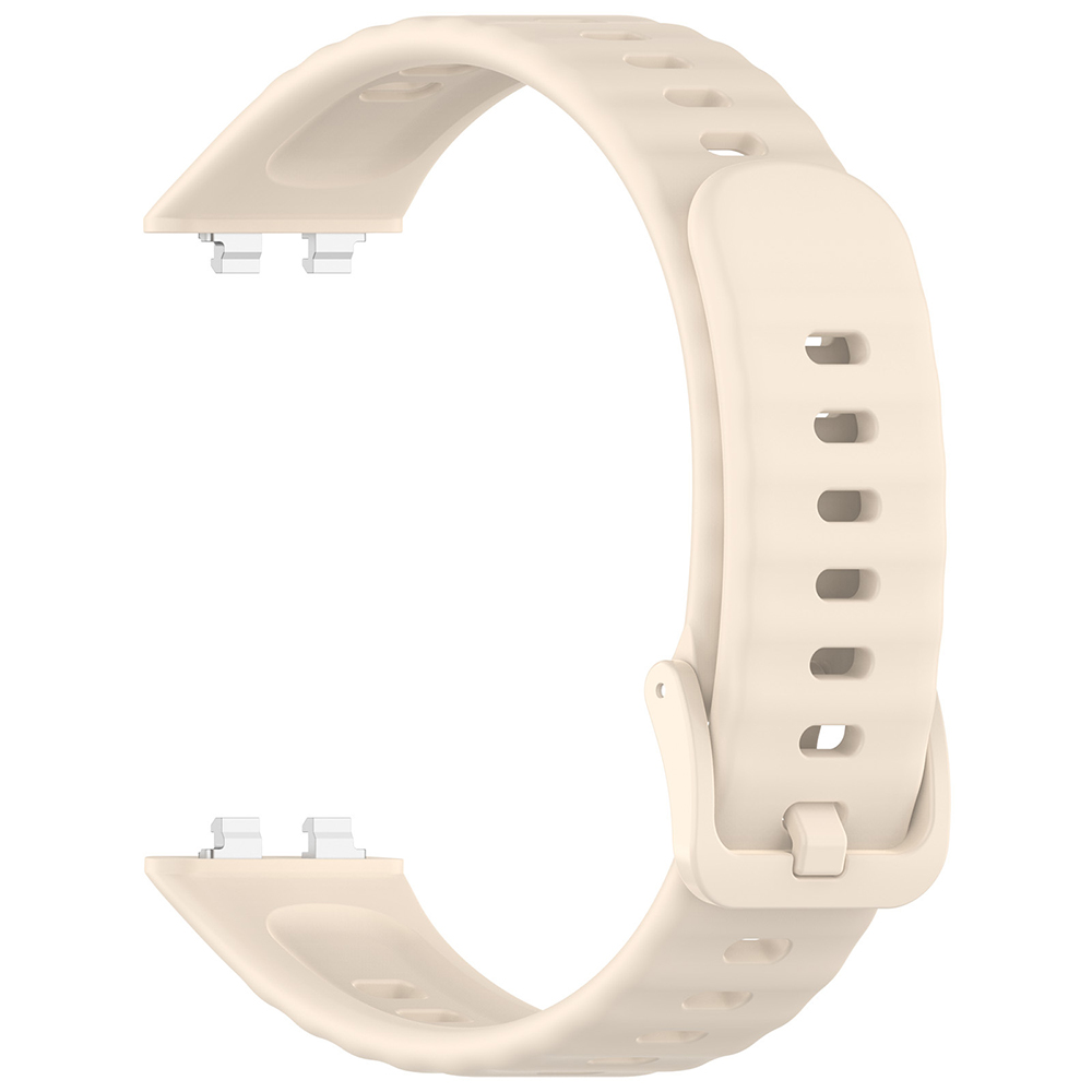 Каишка за Huawei Band 11 / Band 11 Pro - Techsuit Watchband (W082) - Кремав