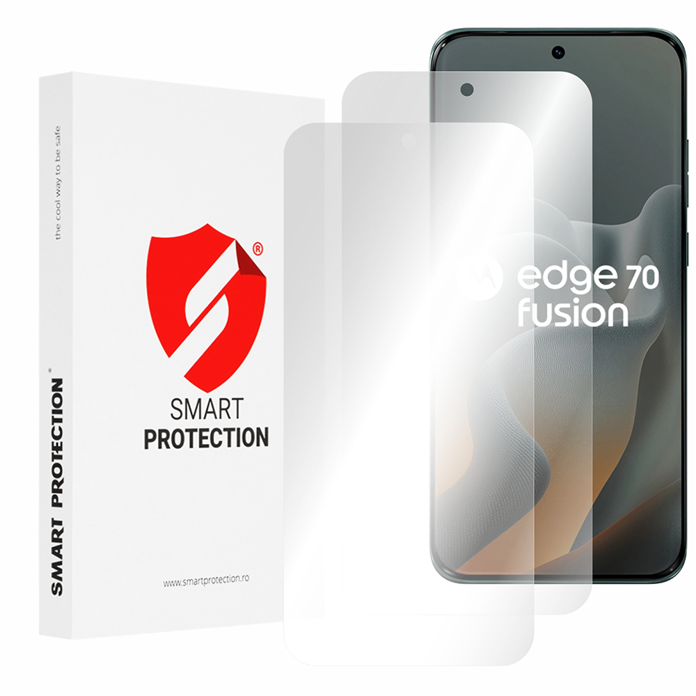 [2x Pack] Motorola Edge 70 Fusion - Smart Protection Classic - Прозрачен