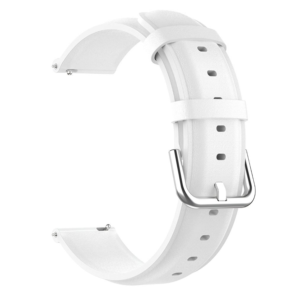 Каишка за часовник за Samsung Galaxy Watch (46 мм) / Gear S3, Huawei Watch GT GT / GT 2 / GT 2e / GT 2 Pro / GT 3 (46 мм) - Каишка за часовник Techsuit 22 мм (W007PU) - Бяла