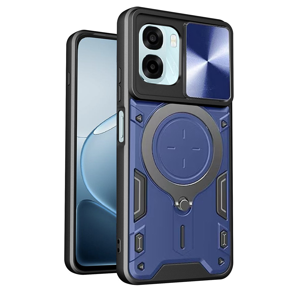 Калъф за Oppo A6 4G / A6x 4G / A6x 5G - Techsuit CamGuard Pro - Син