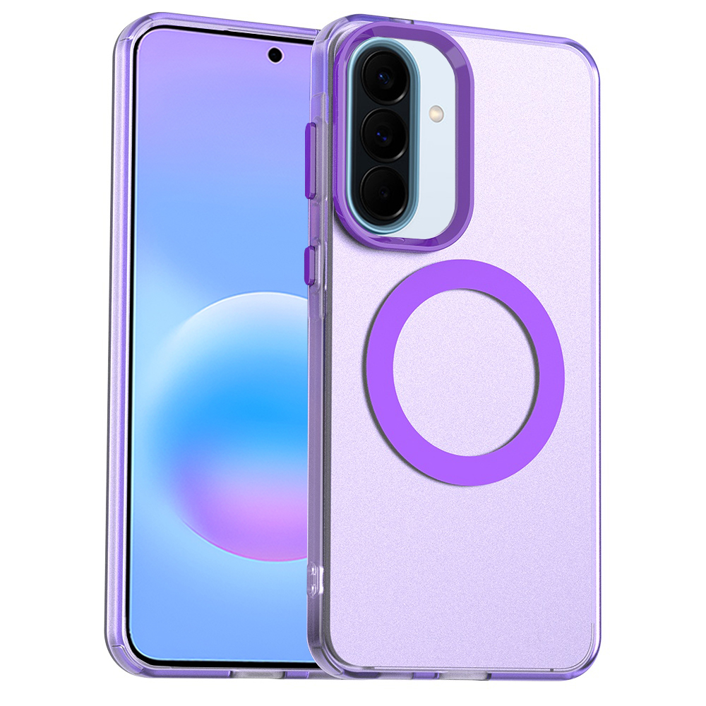 Калъф за Samsung Galaxy A57 5G - Techsuit CandyCase MagSafe - Лилав