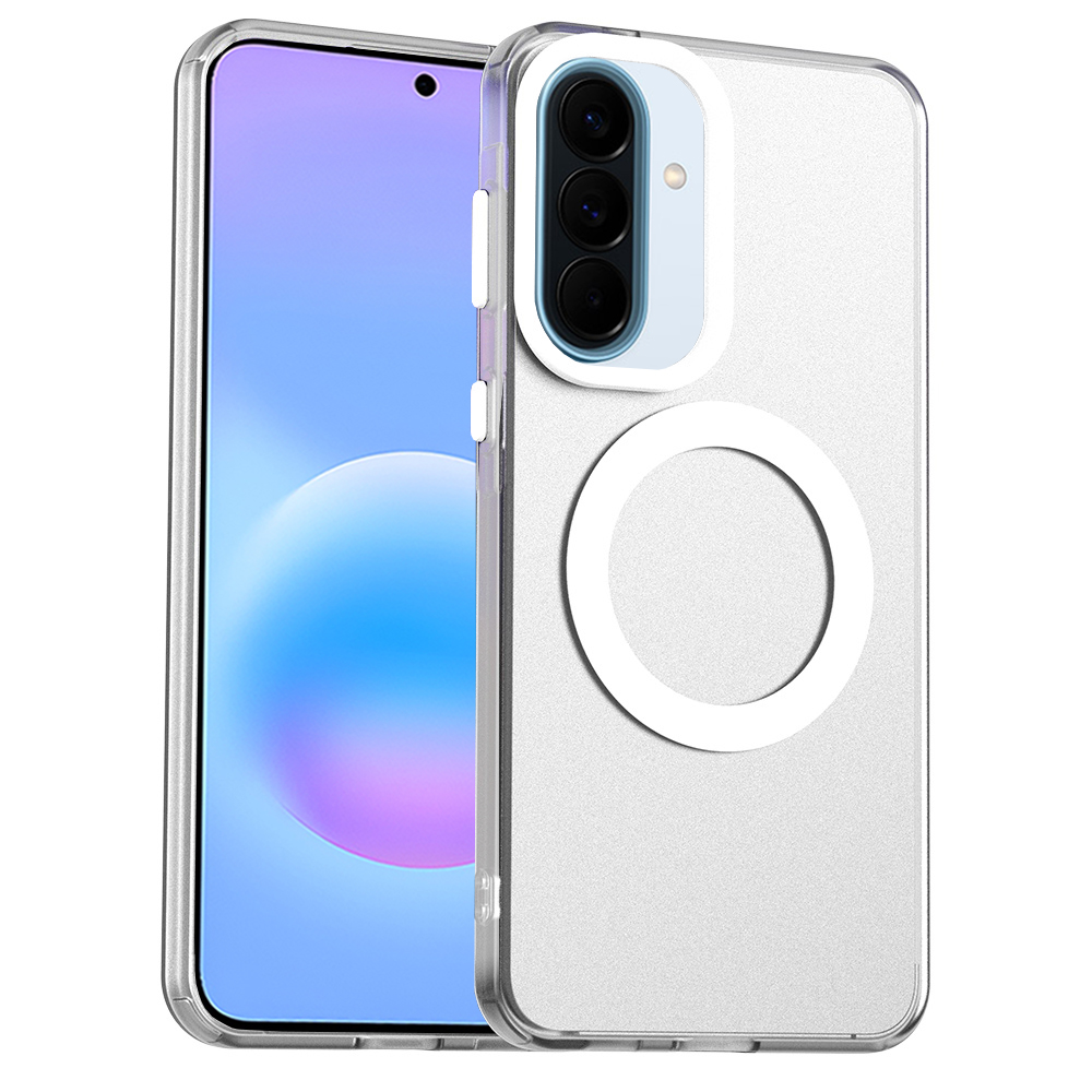 Калъф за Samsung Galaxy A57 5G - Techsuit CandyCase MagSafe - Бял