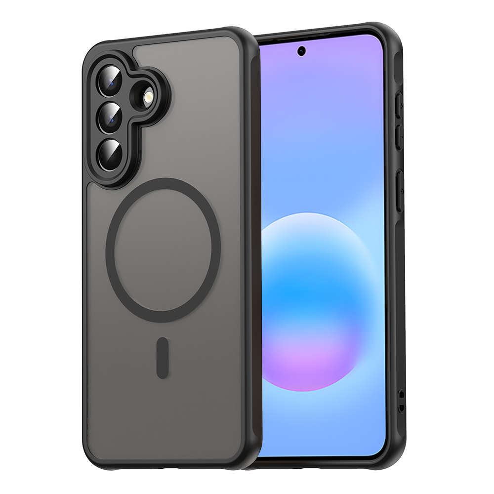 Калъф за Samsung Galaxy A57 5G - Techsuit HaloFrost II MagSafe - Черен