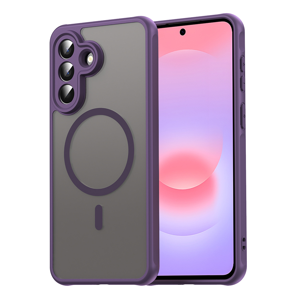 Калъф за Samsung Galaxy A37 5G - Techsuit HaloFrost II MagSafe - Лилав