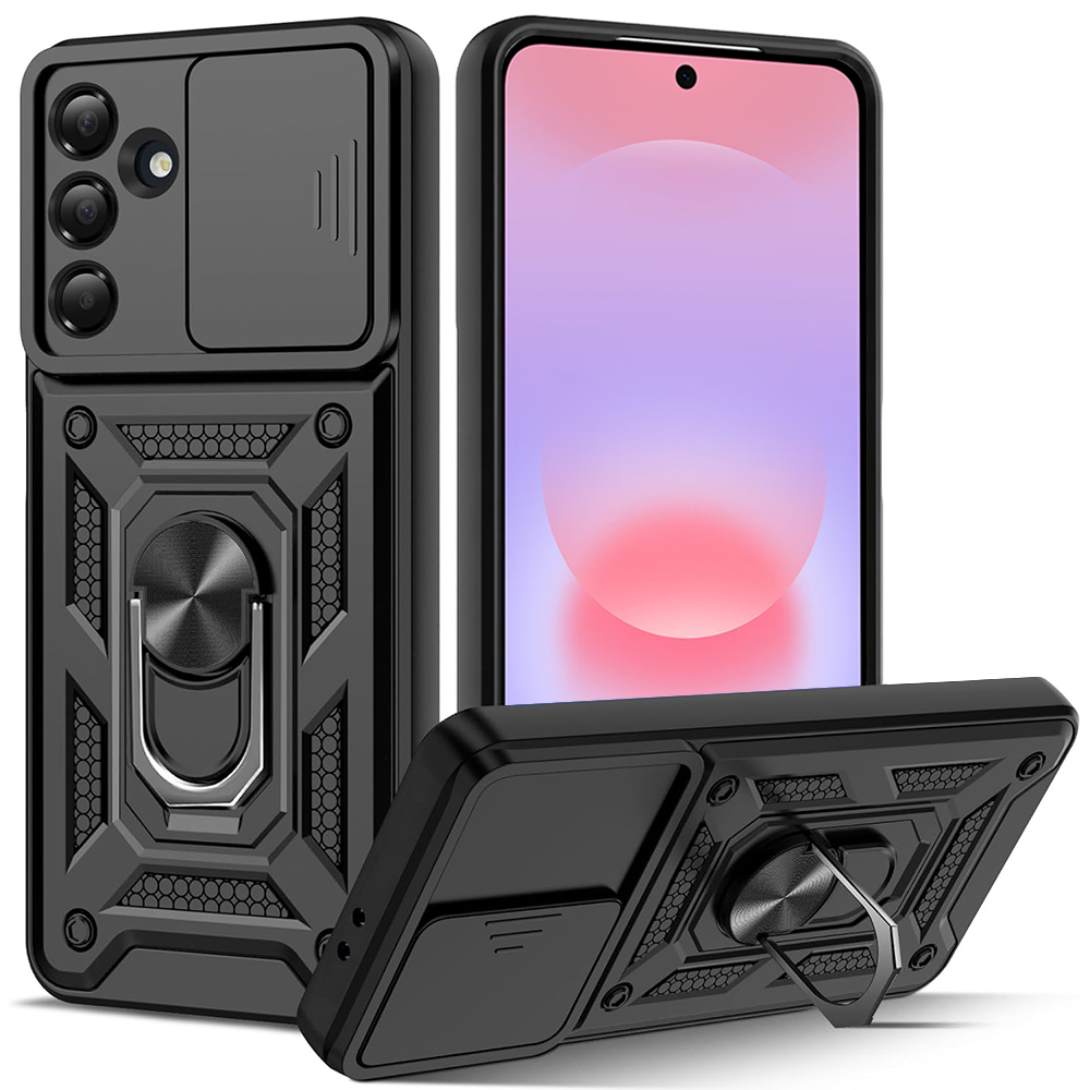 Калъф за Samsung Galaxy A37 5G - Techsuit CamShield Series - Черен