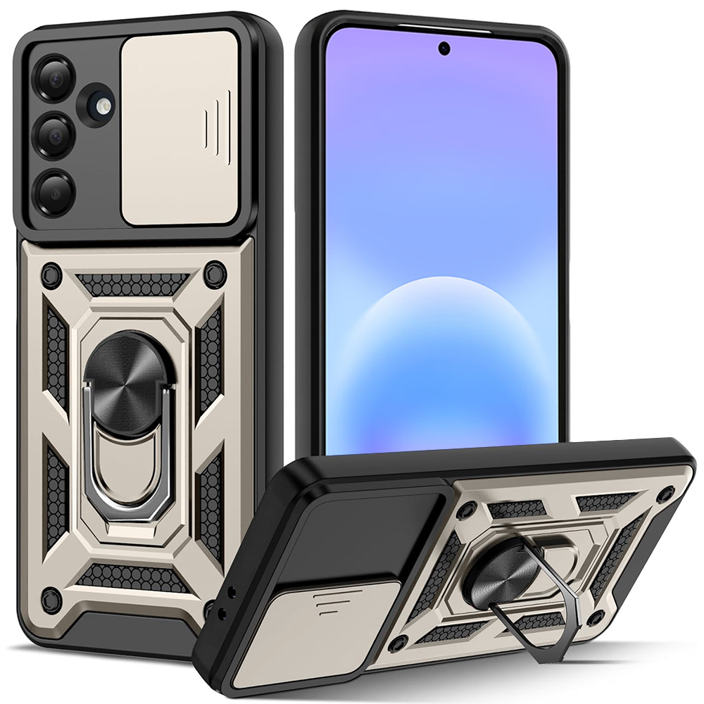 Калъф за Samsung Galaxy A57 5G - Techsuit CamShield Series - златен