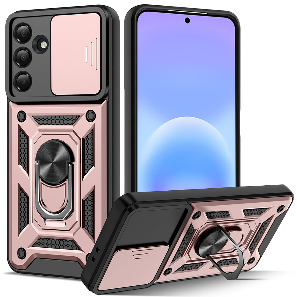 Калъф за Samsung Galaxy A57 5G - Techsuit CamShield Series - Розово злато