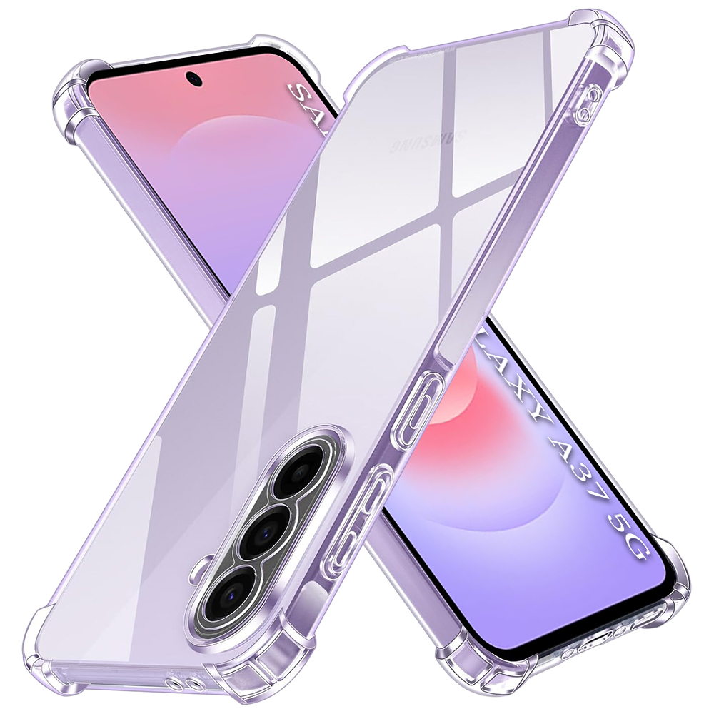 Калъф за Samsung Galaxy Galaxy A37 5G / A36 5G - Techsuit Shockproof Прозрачен Прозрачен Silicone - Прозрачен