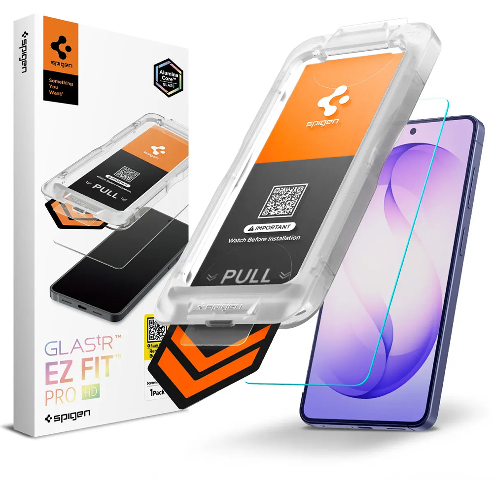 Калъф за Samsung Galaxy S26 Plus - Spigen Glas.tR EZ FIT Pro HD (AGL11086) - Прозрачен