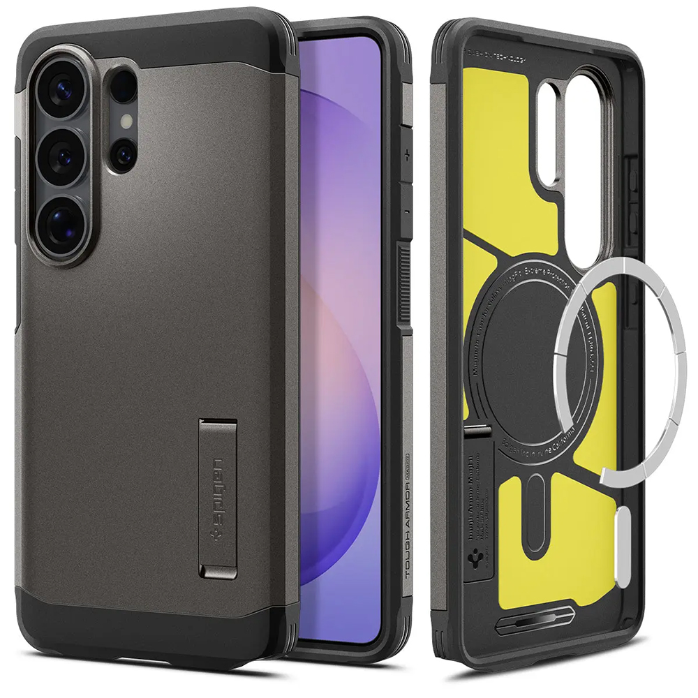 Калъф за Samsung Galaxy S26 Ultra - Spigen Tough Armor MagSafe (ACS10685) - Gunmetal