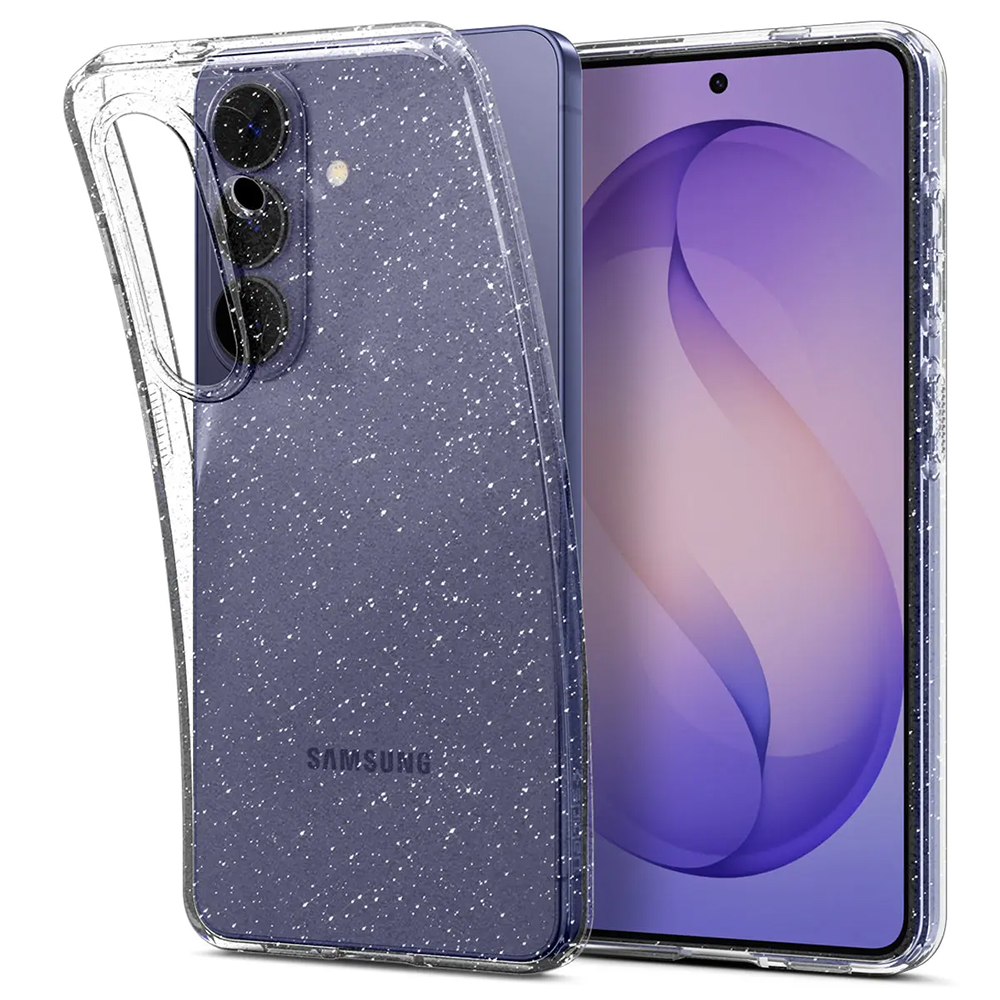Калъфи за Samsung Galaxy S26 Plus - Spigen Liquid Crystal Glitter (ACS10703) - Crystal Quartz