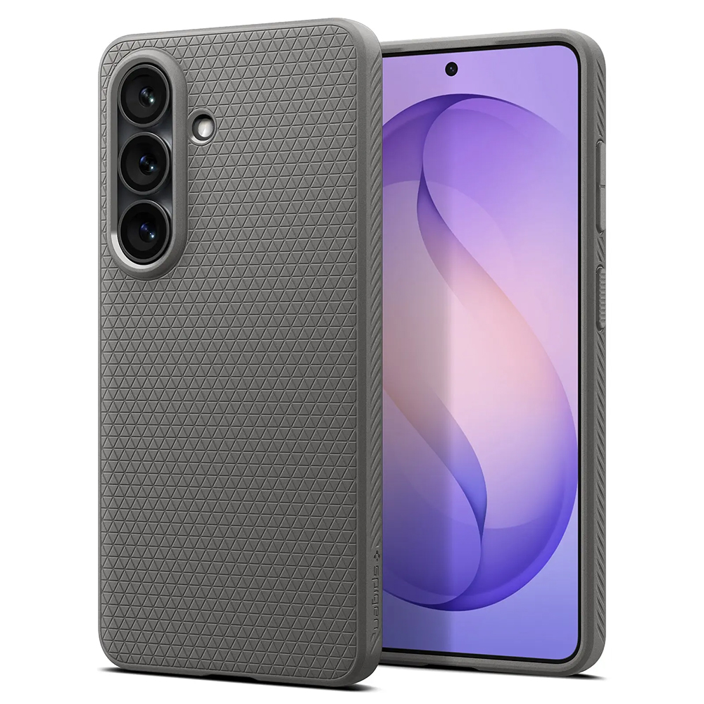 Калъф за Samsung Galaxy S26 - Spigen Liquid Air (ACS11217) - Marble Сив