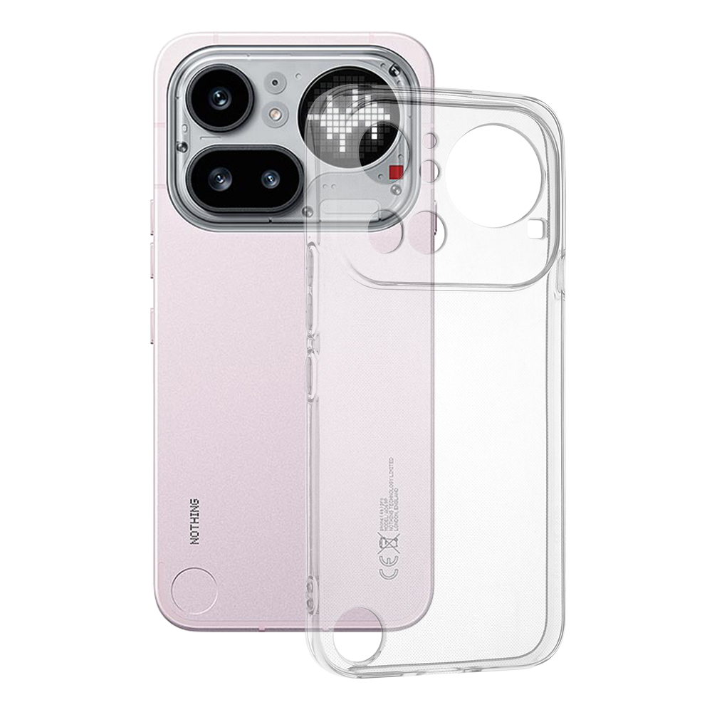 Case for Nothing Phone (4a) Pro - Techsuit Прозрачен Silicone - Прозрачен