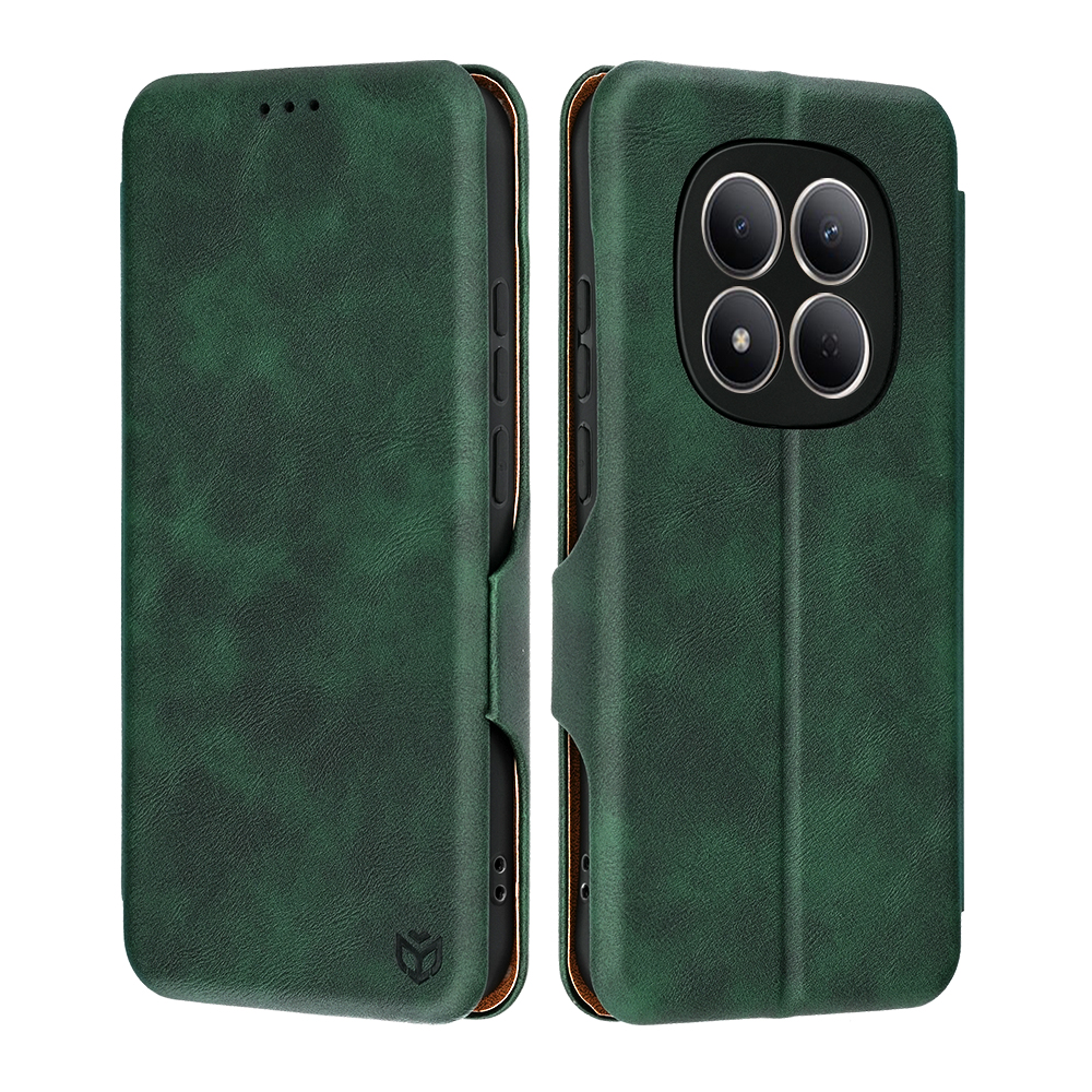Калъф за Xiaomi Redmi Note 15 Pro 5G - Techsuit Safe Wallet Plus - Зелен