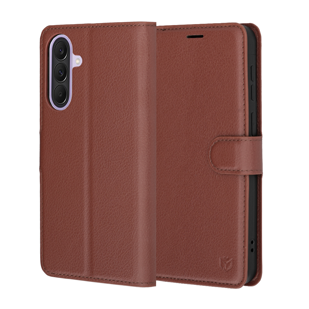 Калъф за Samsung Galaxy A37 5G / A36 5G - Techsuit Leather Folio - Кафяв