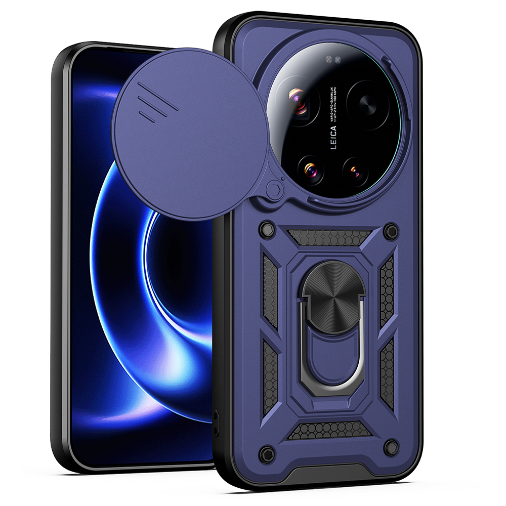 Калъф за Xiaomi 17 Ultra - Techsuit CamShield Series - Син