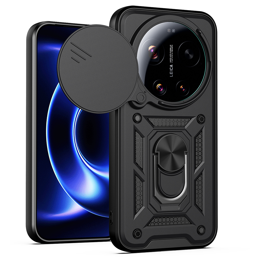 Калъф за Xiaomi 17 Ultra - Techsuit CamShield Series - Черен