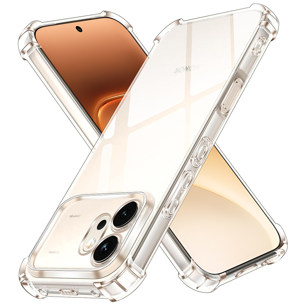 Калъф за Honor 600 - Techsuit Shockproof Прозрачен Прозрачен Silicone - Прозрачен