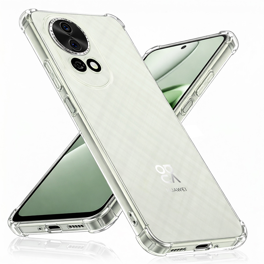 Калъф за Huawei nova 13 - Techsuit Shockproof Прозрачен Прозрачен Silicone - Прозрачен