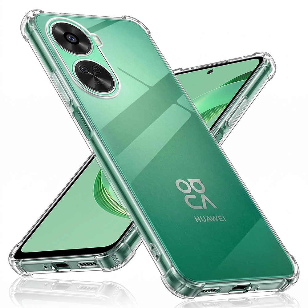Калъф за Huawei nova 11 SE / 12 SE - Techsuit Shockproof Прозрачен Прозрачен Silicone - Прозрачен