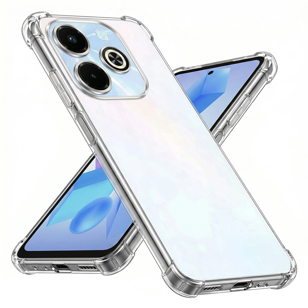 Калъф за Infinix Hot 40i - Techsuit Shockproof Прозрачен Silicone - Прозрачен