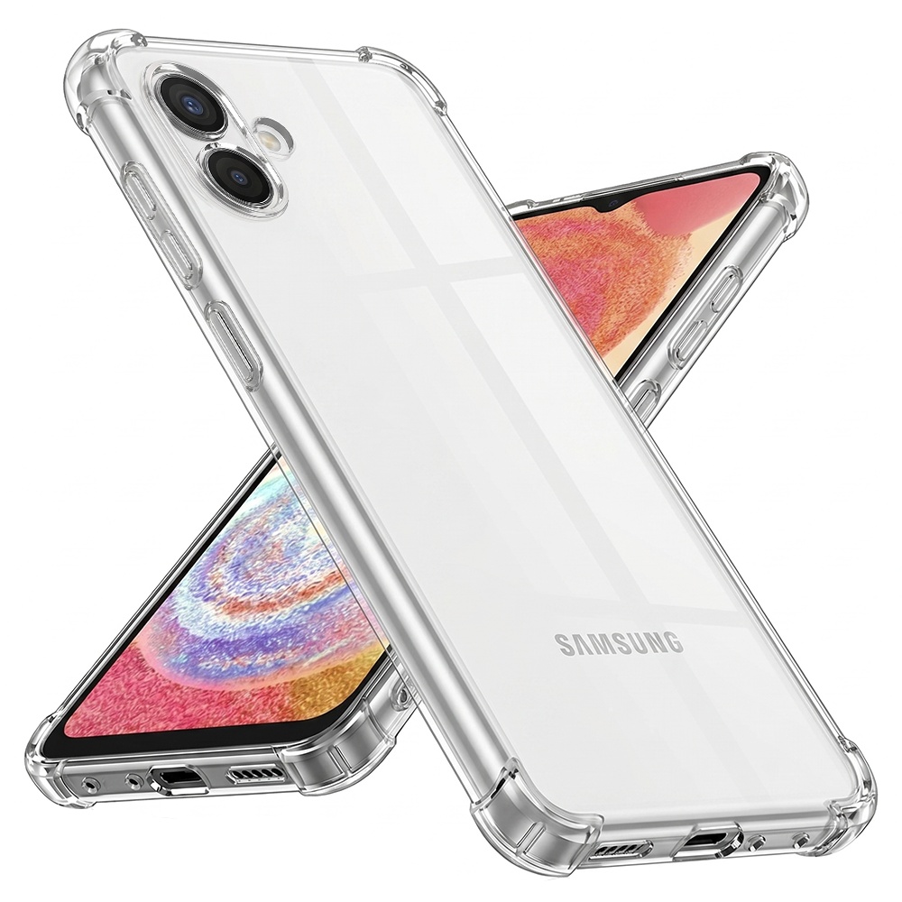 Калъф за Samsung Galaxy A04e / M04 - Techsuit Shockproof Прозрачен Silicone - Прозрачен