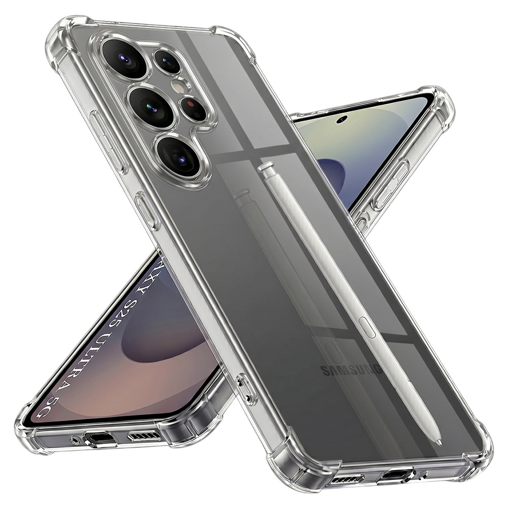 Калъф за Samsung Galaxy S25 Ultra - Techsuit Shockproof Прозрачен Прозрачен Silicone - Прозрачен