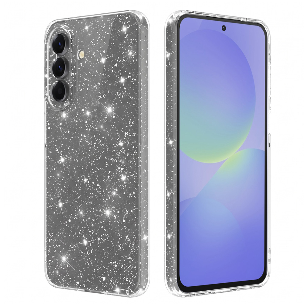 Husă Techsuit SparkleSkin Series Samsung Galaxy A36 5G Transparenta