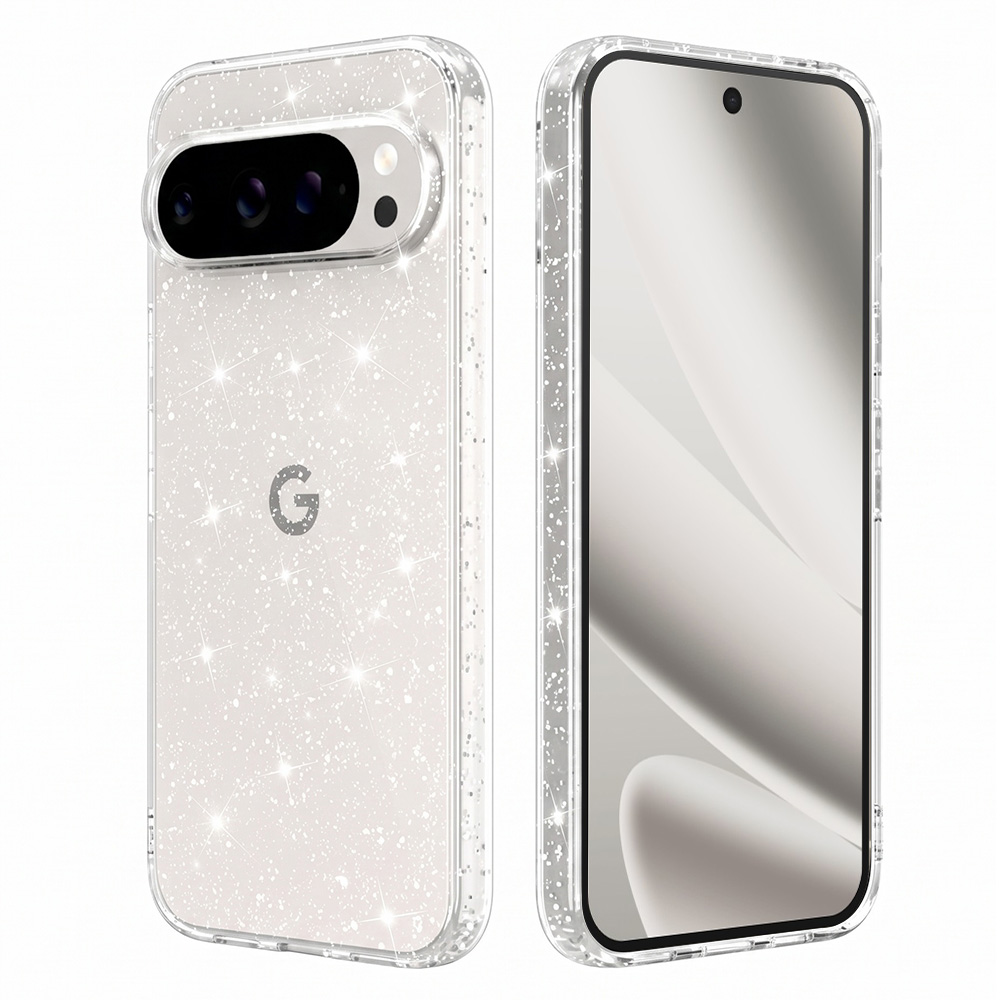 Husă Techsuit SparkleSkin Series Google Pixel 10 Pro XL Transparenta