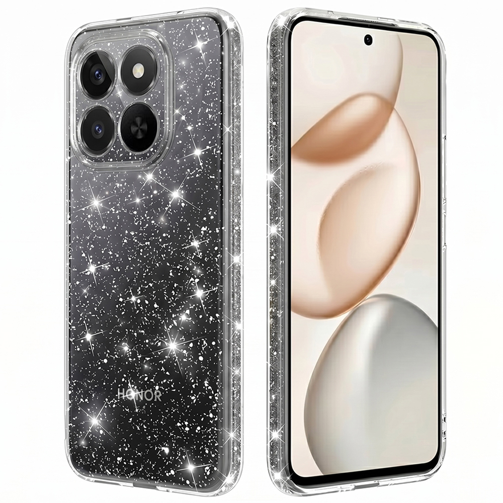 Husă Techsuit SparkleSkin Series Honor 400 Smart 5G / 400 Smart 4G / X7d 4G Transparenta