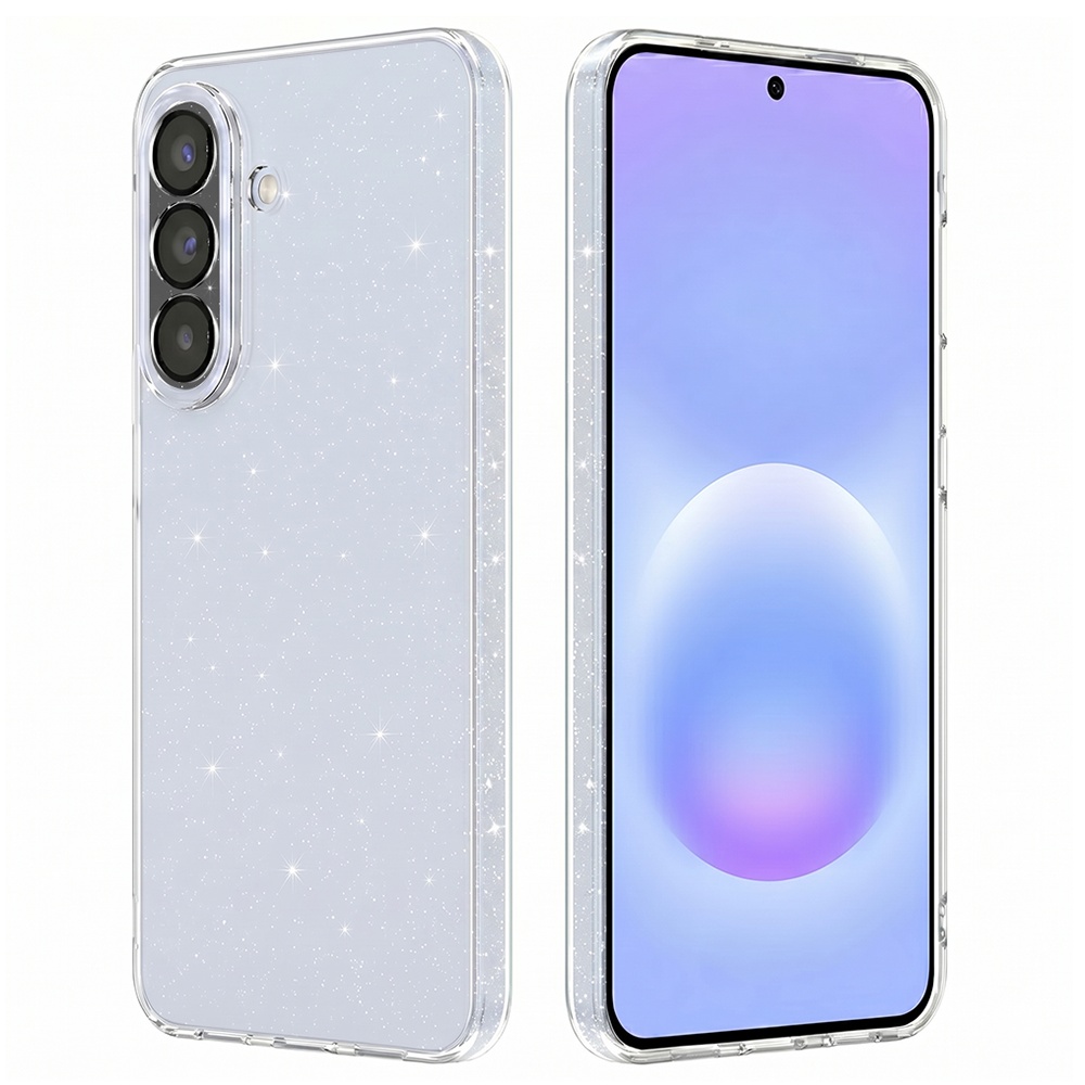 Калъф за Samsung Galaxy A57 5G - Techsuit SparkleSkin Series - Прозрачен