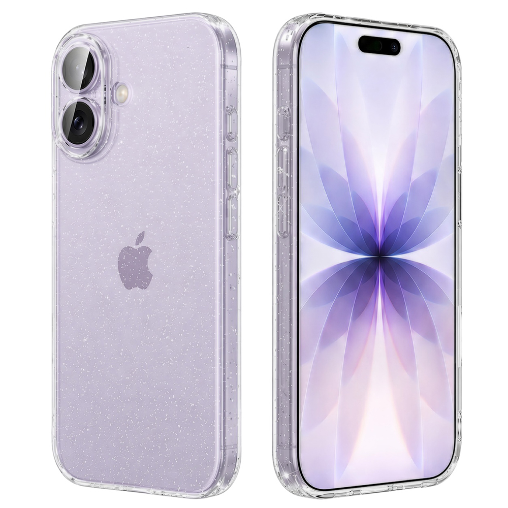 Калъф за iPhone 17 - Techsuit SparkleSkin Series - Прозрачен