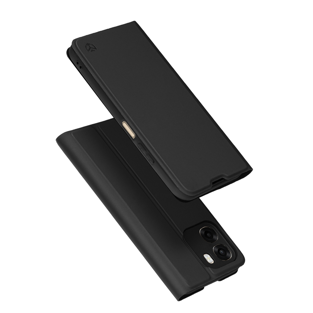 Калъф за Oppo A6 4G - Techsuit Magskin Book - Черен