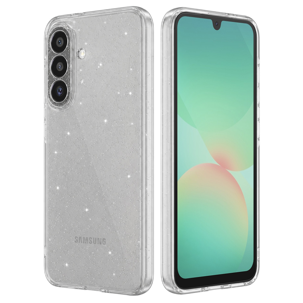 Калъф за Samsung Galaxy A26 5G - Techsuit SparkleSkin Series - Прозрачен