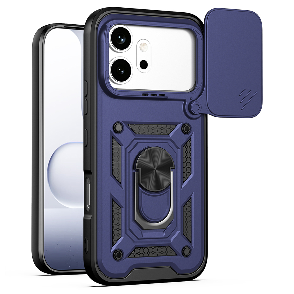 Калъф за Honor 600 / 600 Pro - Techsuit CamShield Series - Син