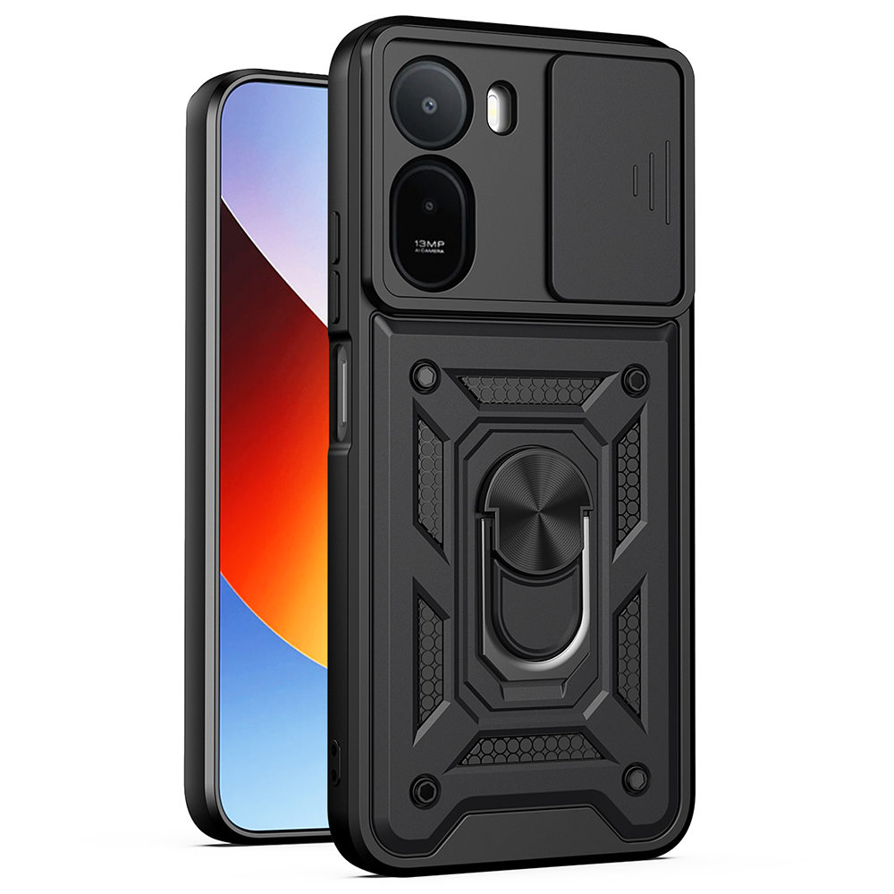 Калъф за Xiaomi Redmi A7 Pro 4G - Techsuit CamShield Series - Черен
