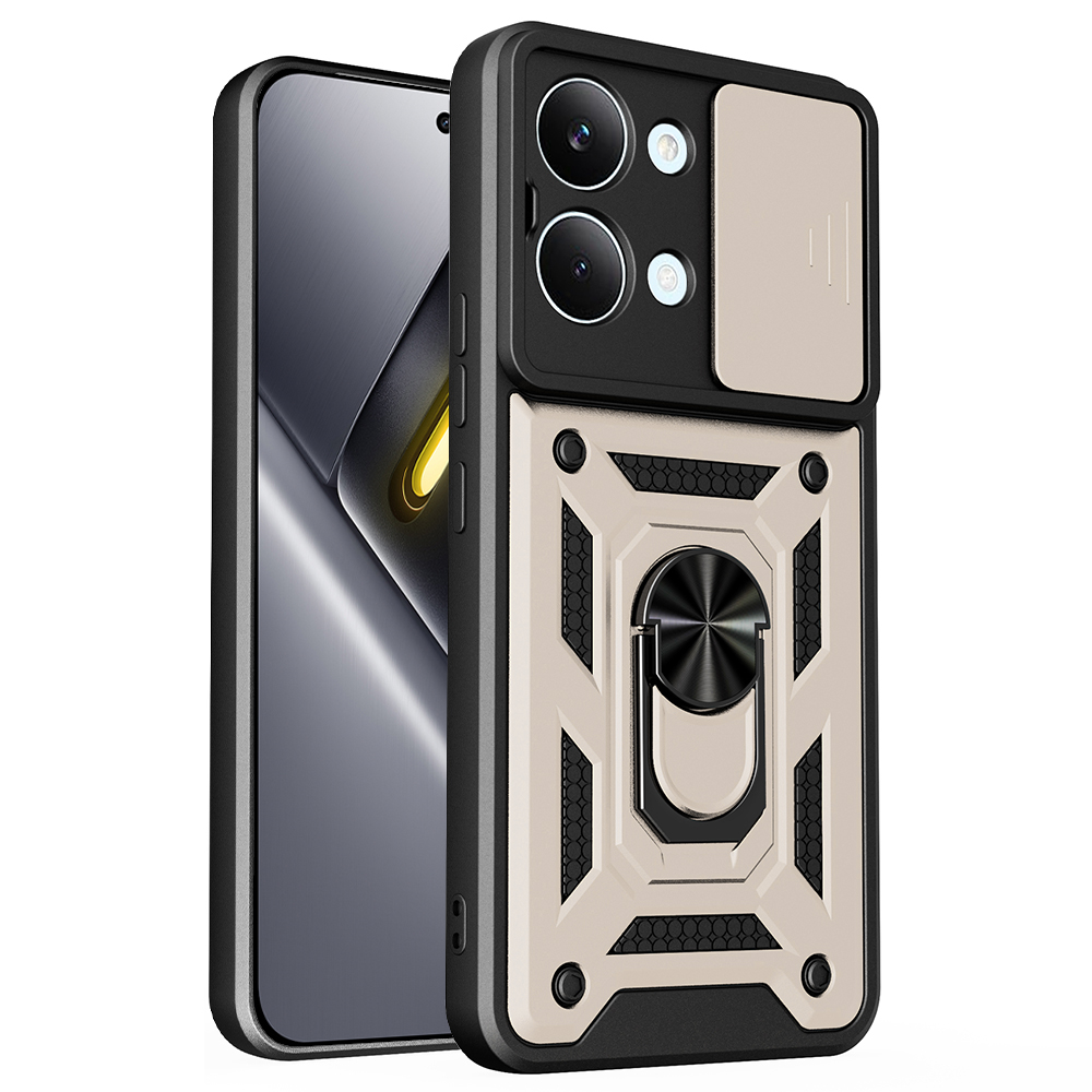 Калъф за Xiaomi Poco X8 Pro Max - Techsuit CamShield Series - златен