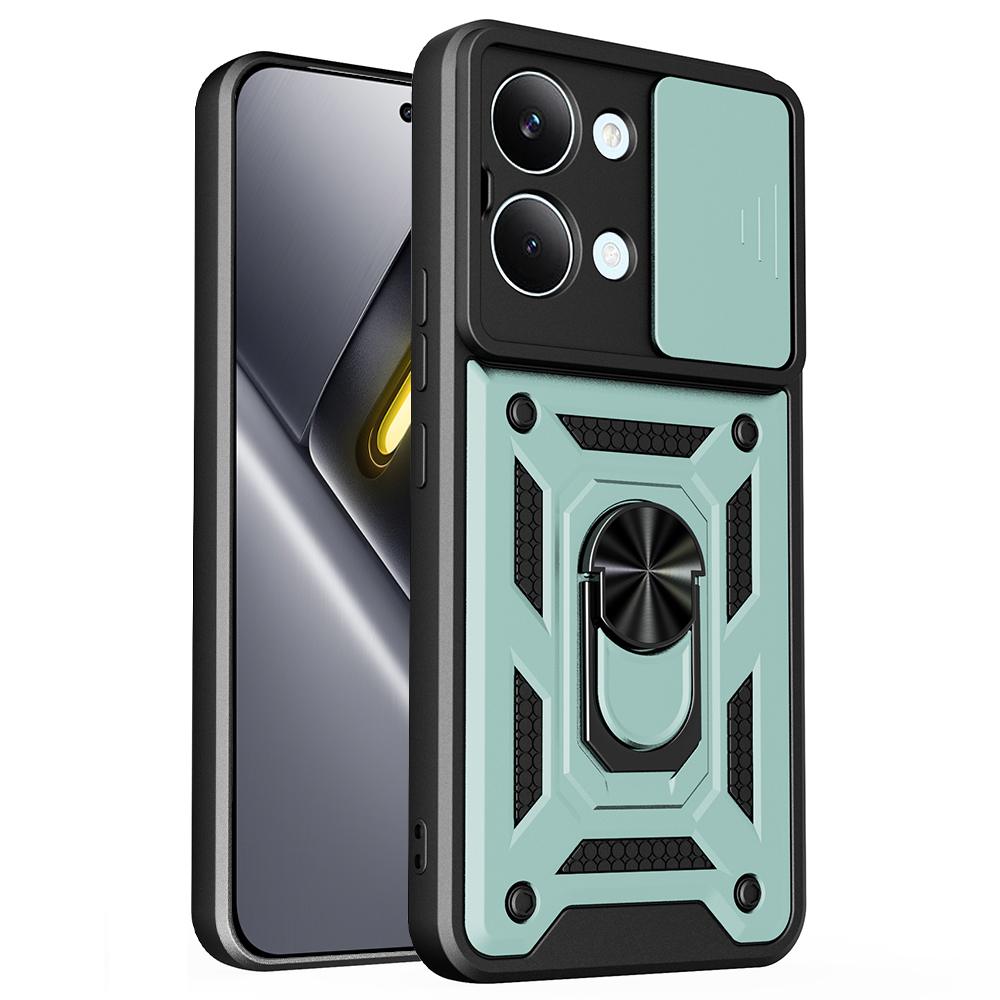 Калъф за Xiaomi Poco X8 Pro Max - Techsuit CamShield Series - Зелен