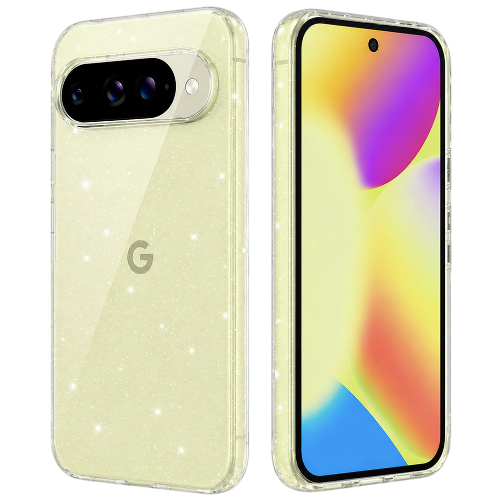 Калъф за Google Pixel 10 / 10 Pro - Techsuit SparkleSkin Series - Прозрачен