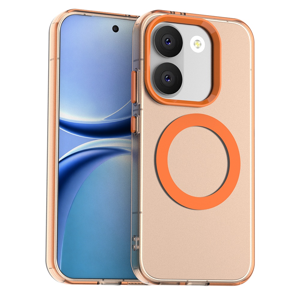 Калъф за Xiaomi Poco X8 Pro - Techsuit CandyCase MagSafe - Оранжев