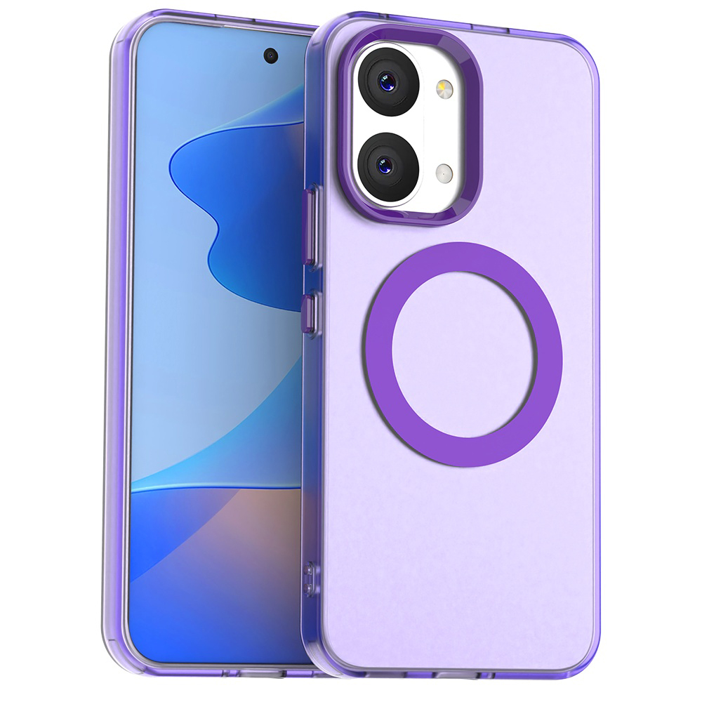 Калъф за Xiaomi Poco X8 Pro Max - Techsuit CandyCase MagSafe - Лилав