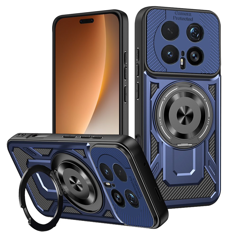 Калъф за Honor Magic8 Pro - Techsuit RuggedCam - Син