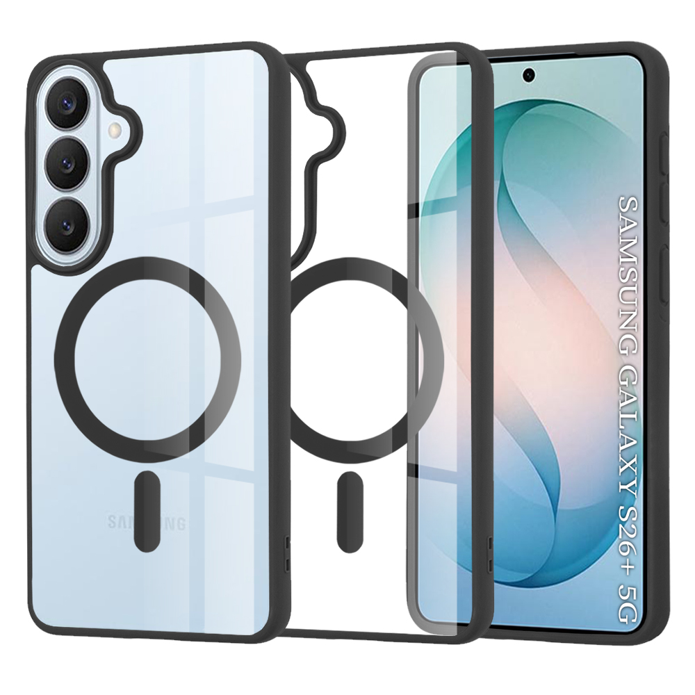 Калъф за Samsung Galaxy S26 Plus - Techsuit MagSafe Pro - Черен