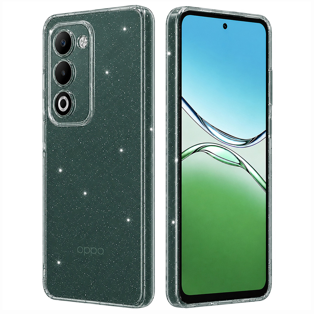 Калъф за Oppo A5 4G / A5 5G - Techsuit SparkleSkin Series - Прозрачен